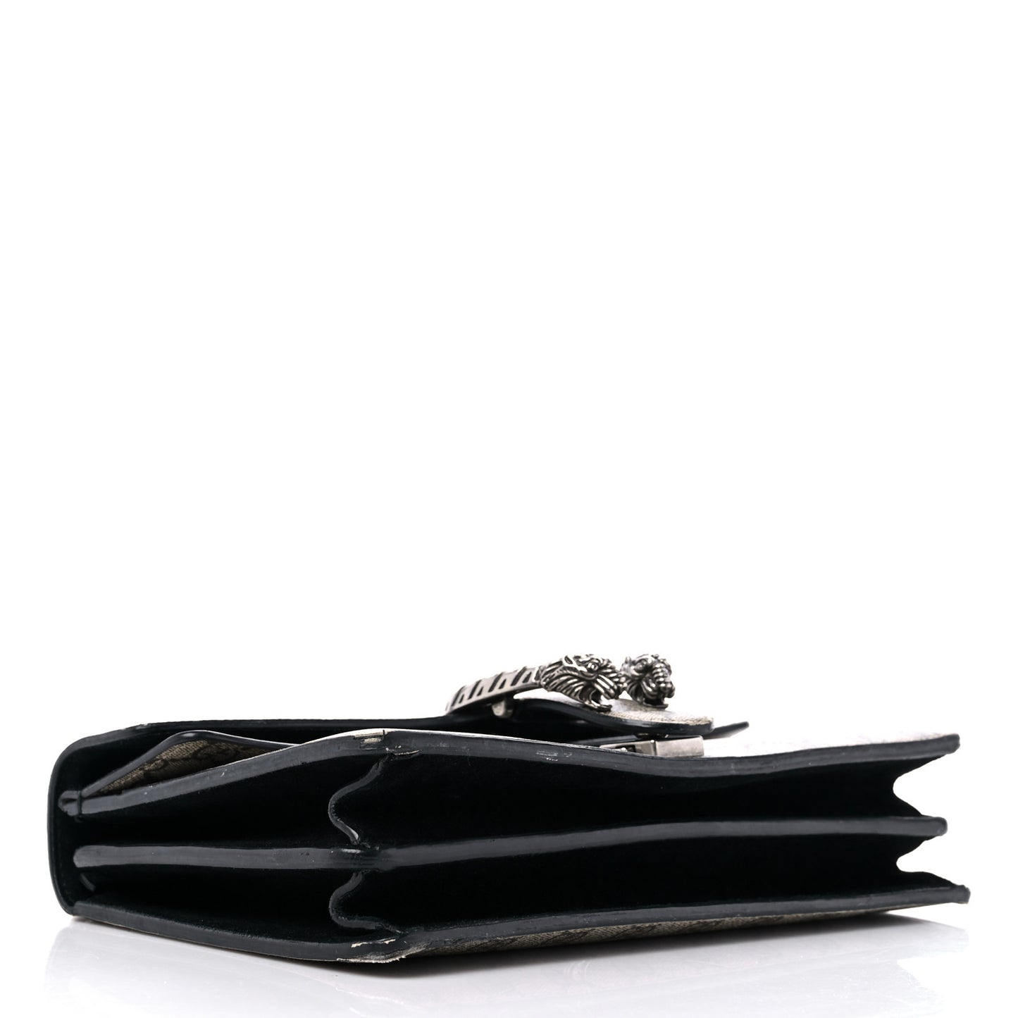 GG Supreme Monogram Small Dionysus Shoulder Bag Black