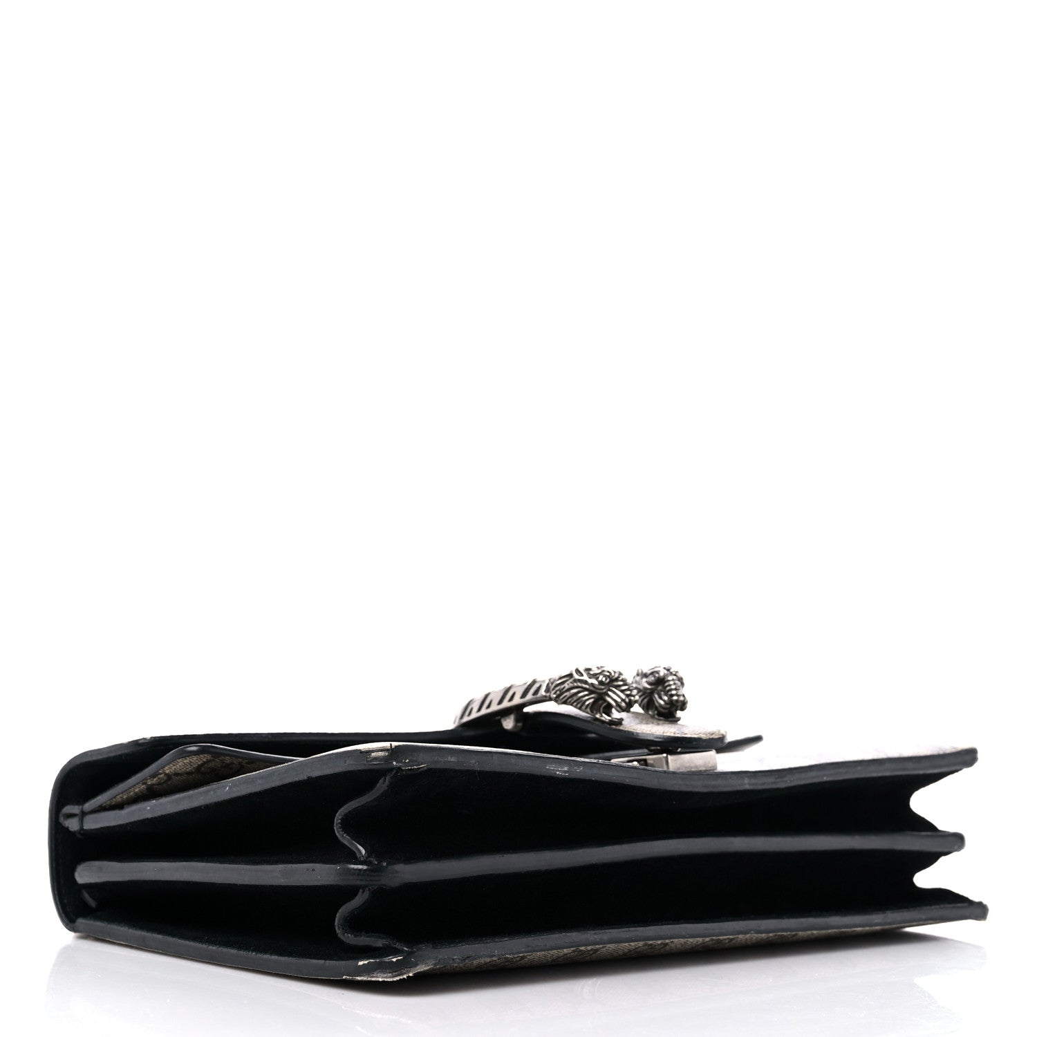 Gucci GG Supreme Monogram Small Dionysus Shoulder Bag Black 4 of 12