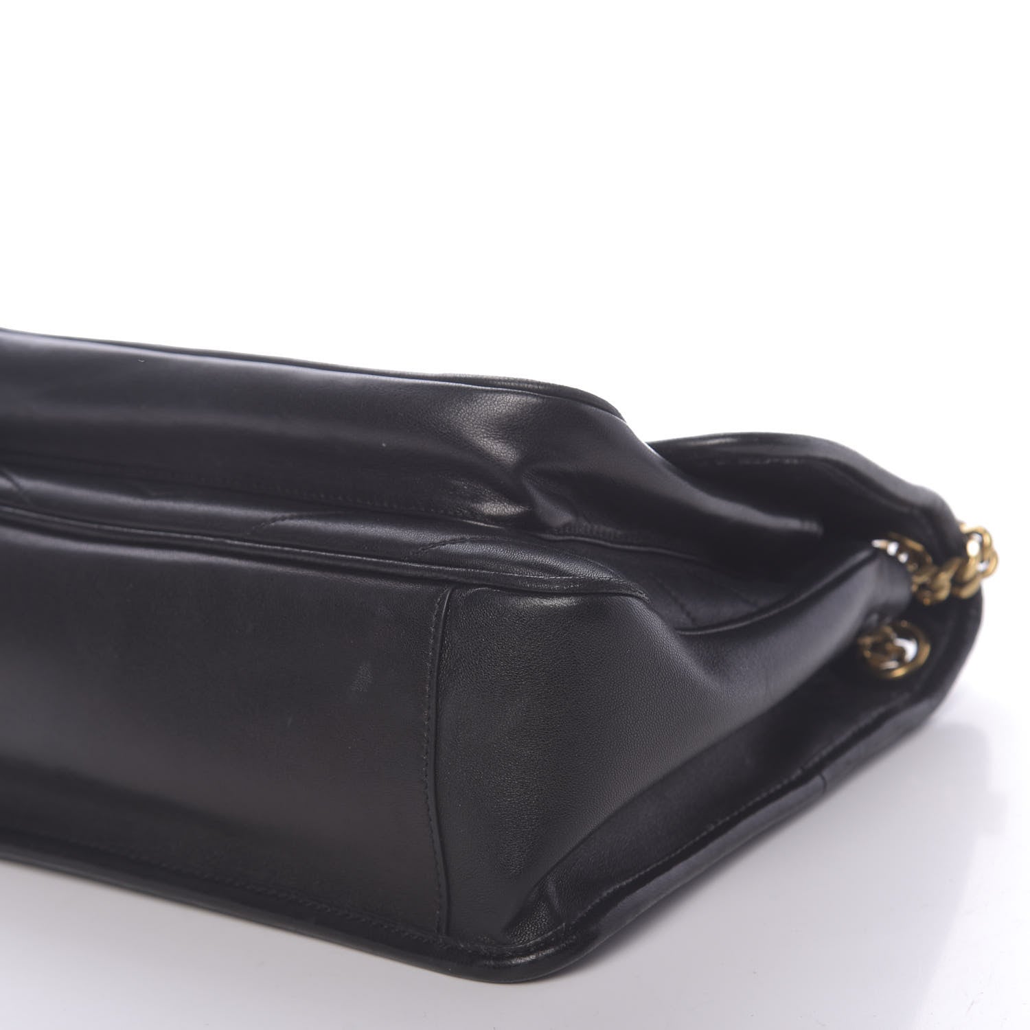 Saint Laurent Lambskin Matelasse Monogram Medium Niki Chain Satchel Black 8 of 11