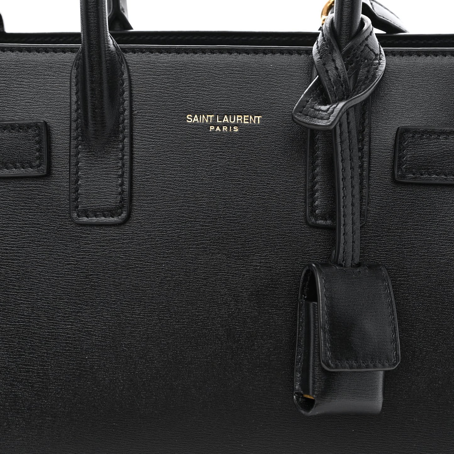 Calfskin Nano Sac De Jour Black