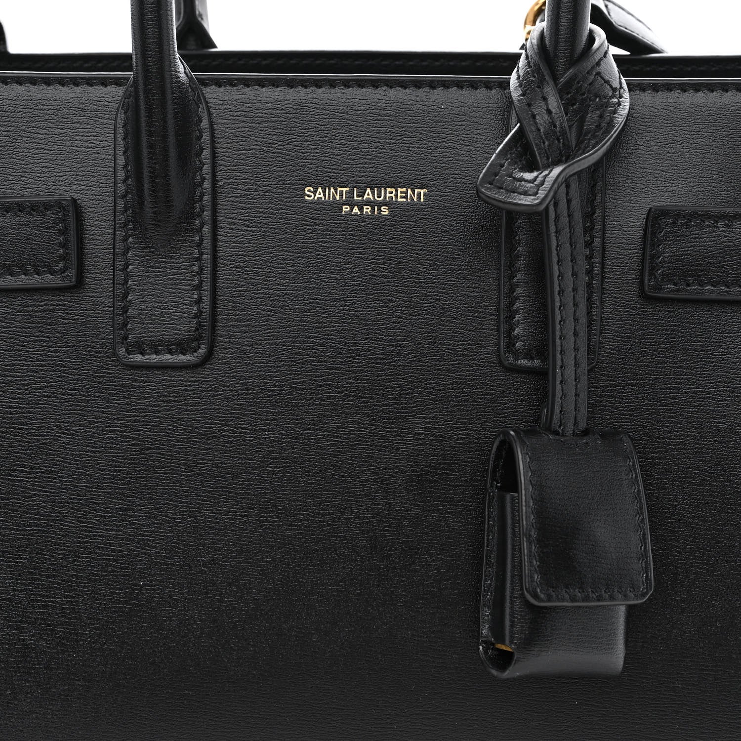 Saint Laurent Calfskin Nano Sac De Jour Black 8 of 10