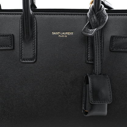 Saint Laurent Calfskin Nano Sac De Jour Black 8 of 10