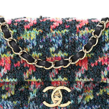 Chanel Knit Mini Rectangular Flap Multicolor 8 of 12