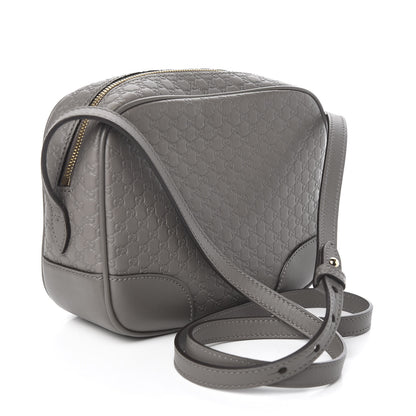 Gucci Microguccissima Mini Bree Messenger Bag Grey 3 of 10