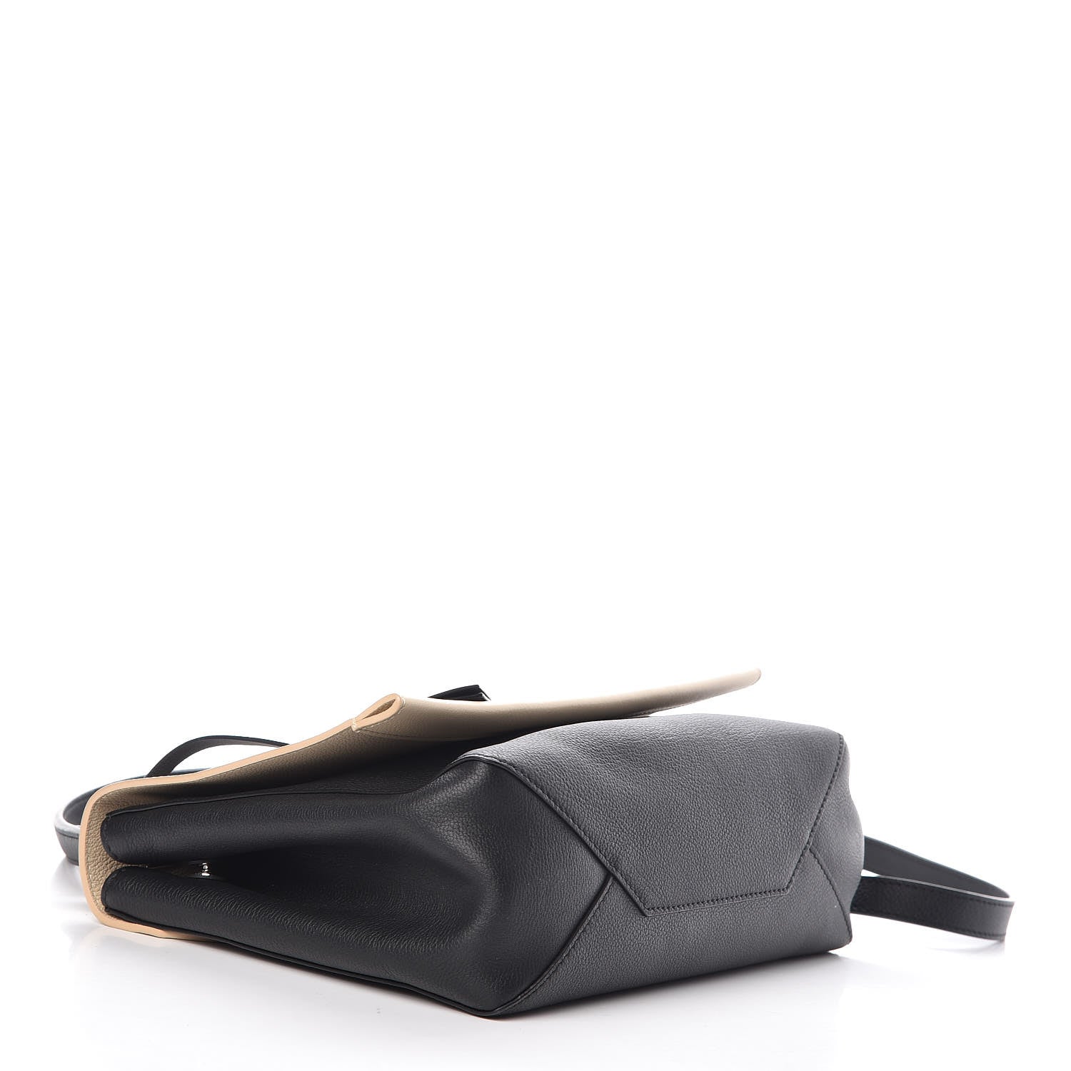 Louis Vuitton Soft Calfskin Lockme II Top Handle Vanille Black 5 of 7