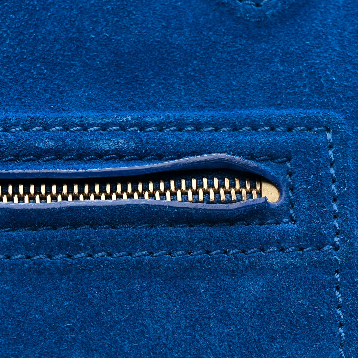 Suede Small Phantom Luggage Blue
