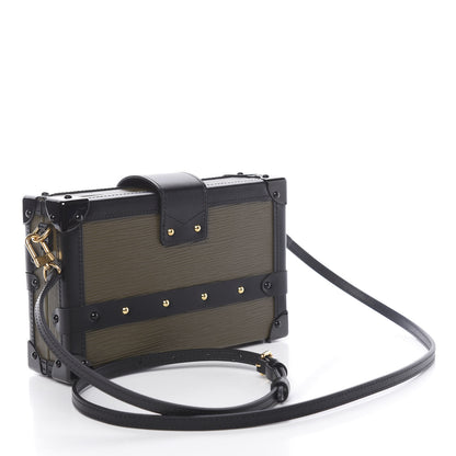 Louis Vuitton Epi Petite Malle Khaki Fango 3 of 10