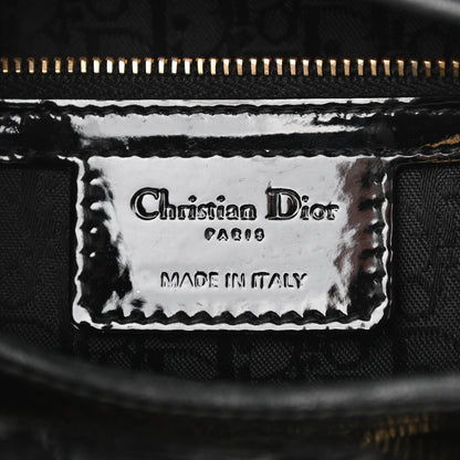 Christian Dior Patent Cannage Large Lady Dior Black 6 of 11