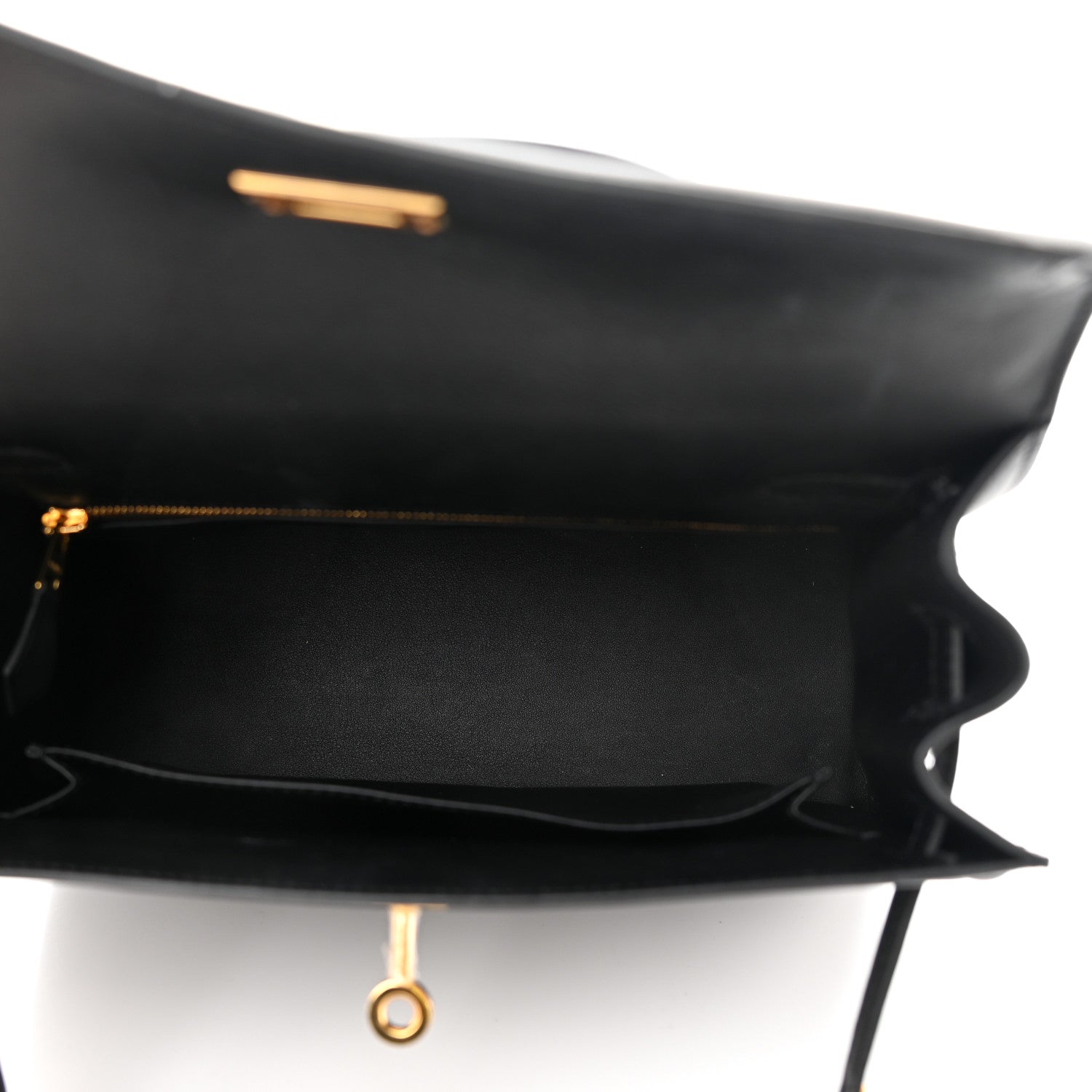 Hermes Swift Kelly Padded Sellier 25 Black 5 of 15