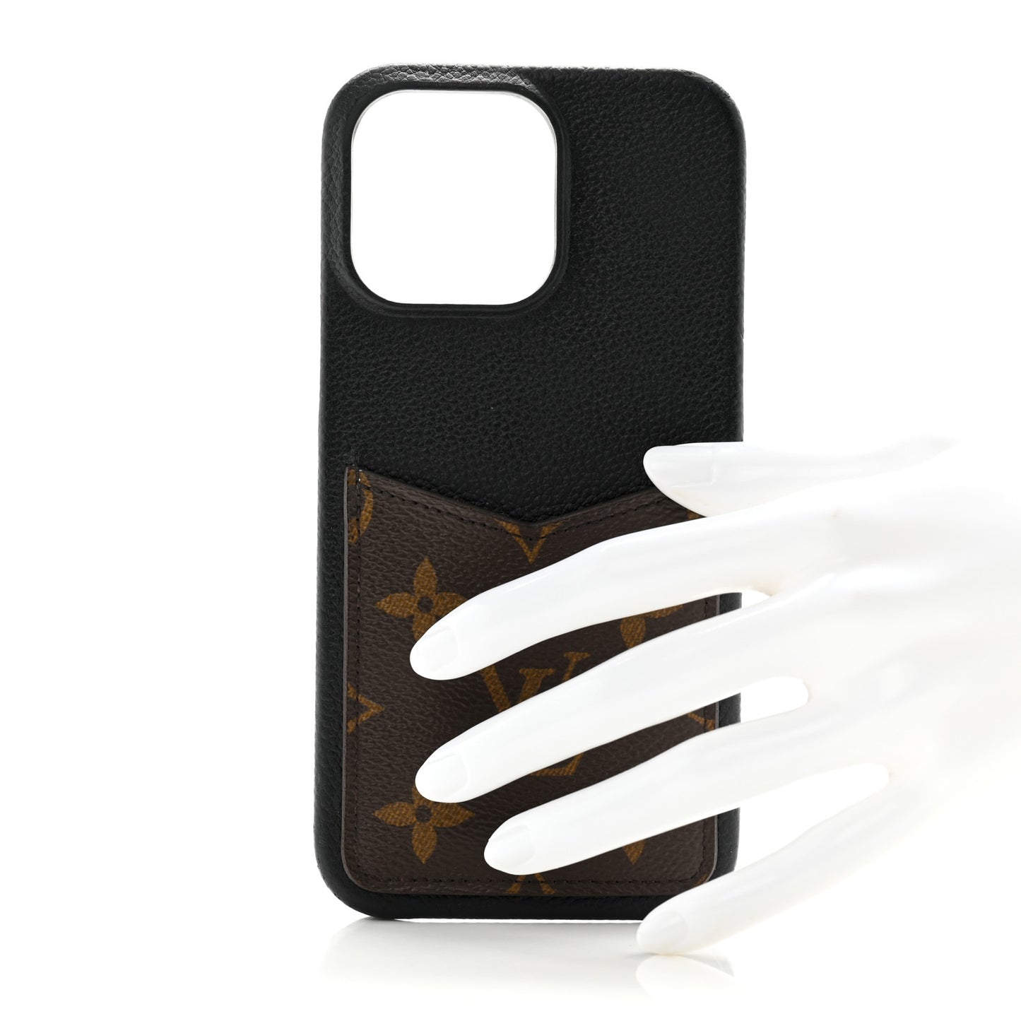 Monogram Pallas iPhone 14 Pro Max Bumper Black