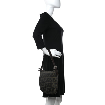 Fendi Zucca Shoulder Bag Tobacco 2 of 15