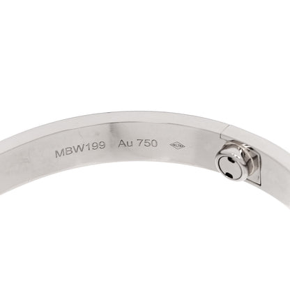 Cartier 18K White Gold LOVE Bracelet 17 7 of 9