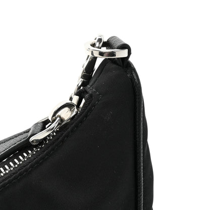 Prada Re-Nylon Saffiano Re-Edition 2005 Shoulder Bag Black 11 of 12