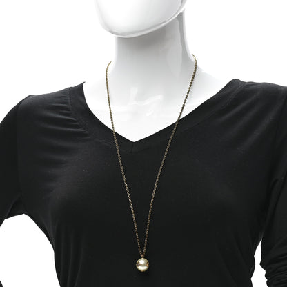 Christian Dior Tresor De Tribal Long Necklace Gold 2 of 6