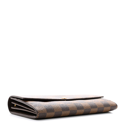 Louis Vuitton Damier Ebene Sarah Wallet 4 of 7