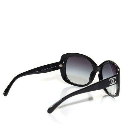 Chanel CC Logo Sunglasses 5183 Black 2 of 5