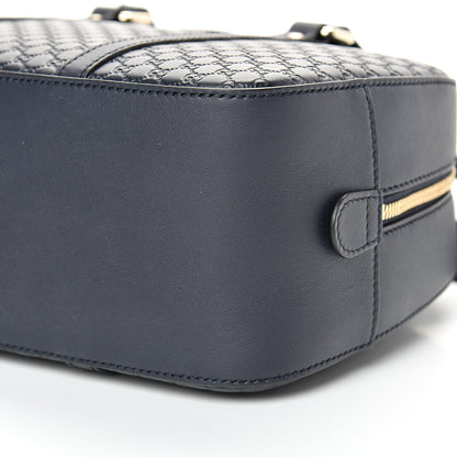 Gucci Microguccissima Medium Crossbody Bag Blue 9 of 9