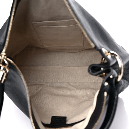 Gucci Pebbled Calfskin Large Soho Hobo Black 5 of 15