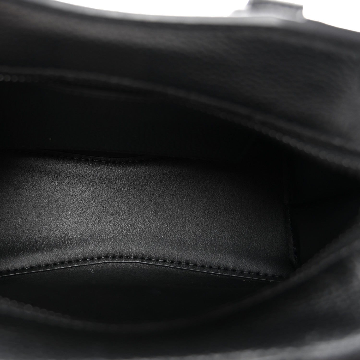 Balenciaga Grained Calfskin Neo Classic Black Hardware Nano City Crossbody Black 5 of 10