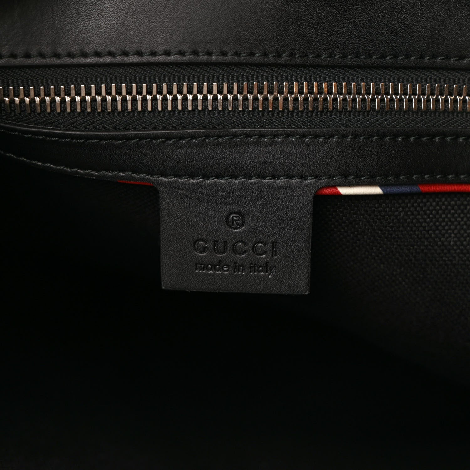 Gucci GG Supreme Monogram Night Courrier Vertical Tote Black Multicolor 7 of 10
