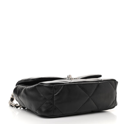 Chanel Lambskin Quilted Medium Chanel 19 Flap Black 4 of 11