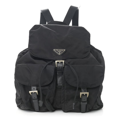 Prada Nylon Vela Medium Backpack Black 1 of 13