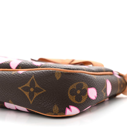 Louis Vuitton Monogram Cherry Blossom Pochette Accessories Brown 10 of 10