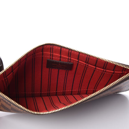 Louis Vuitton Damier Ebene Neverfull MM GM Pochette 5 of 7