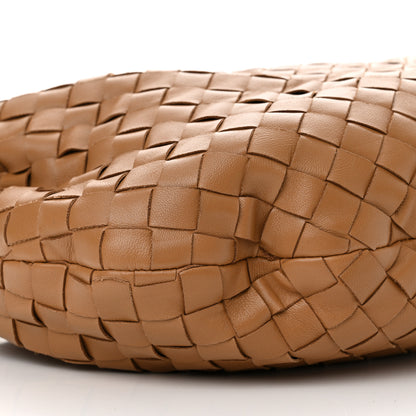 Bottega Veneta Nappa Intrecciato Teen Jodie Hobo Caramel 9 of 12