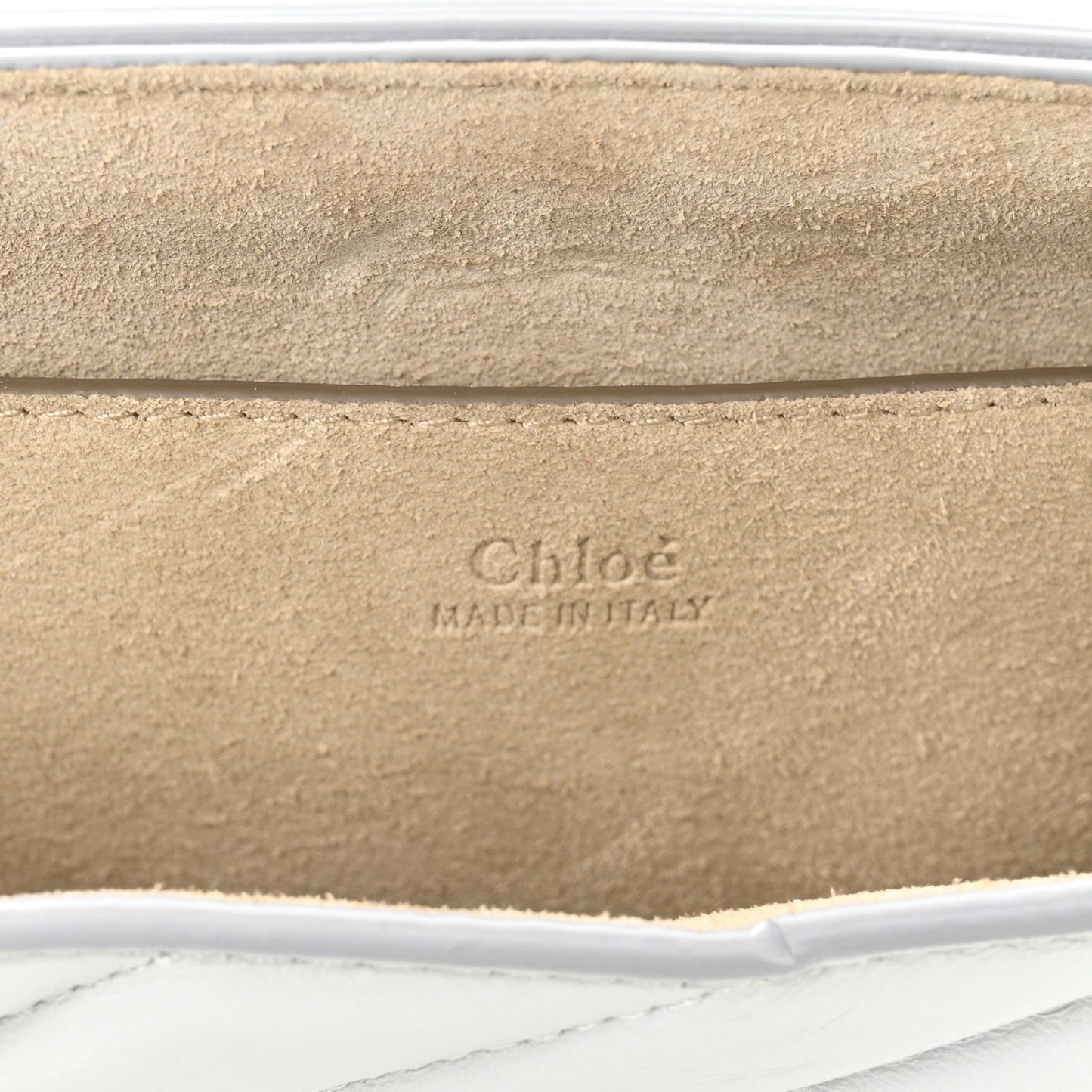 Calfskin Quilted Mini Drew Bijou Shoulder Bag Airy Grey