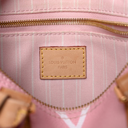 Louis Vuitton Monogram Giant By The Pool Speedy Bandouliere 25 Light Pink 7 of 22