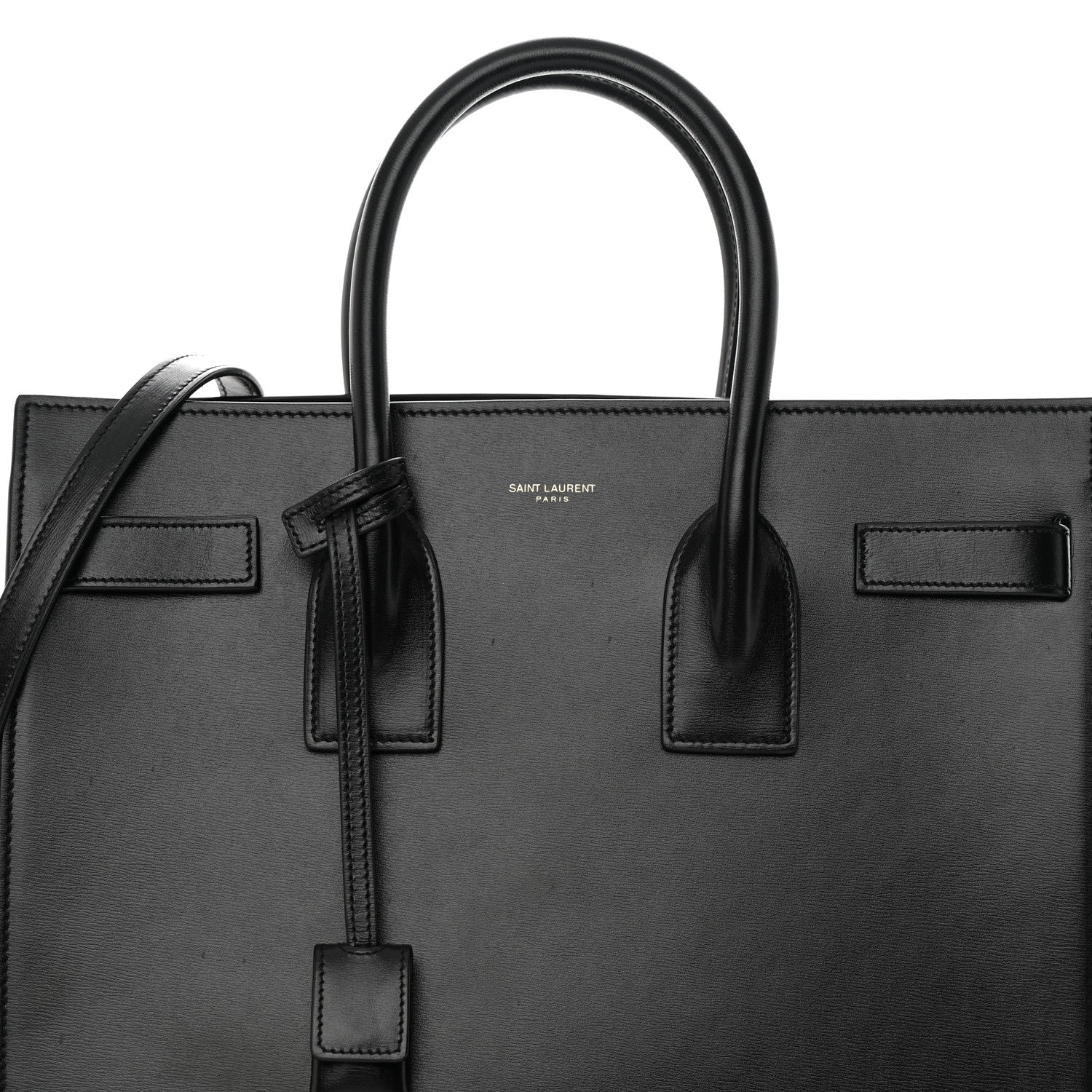 Saint Laurent Calfskin Small Sac De Jour Black 8 of 15