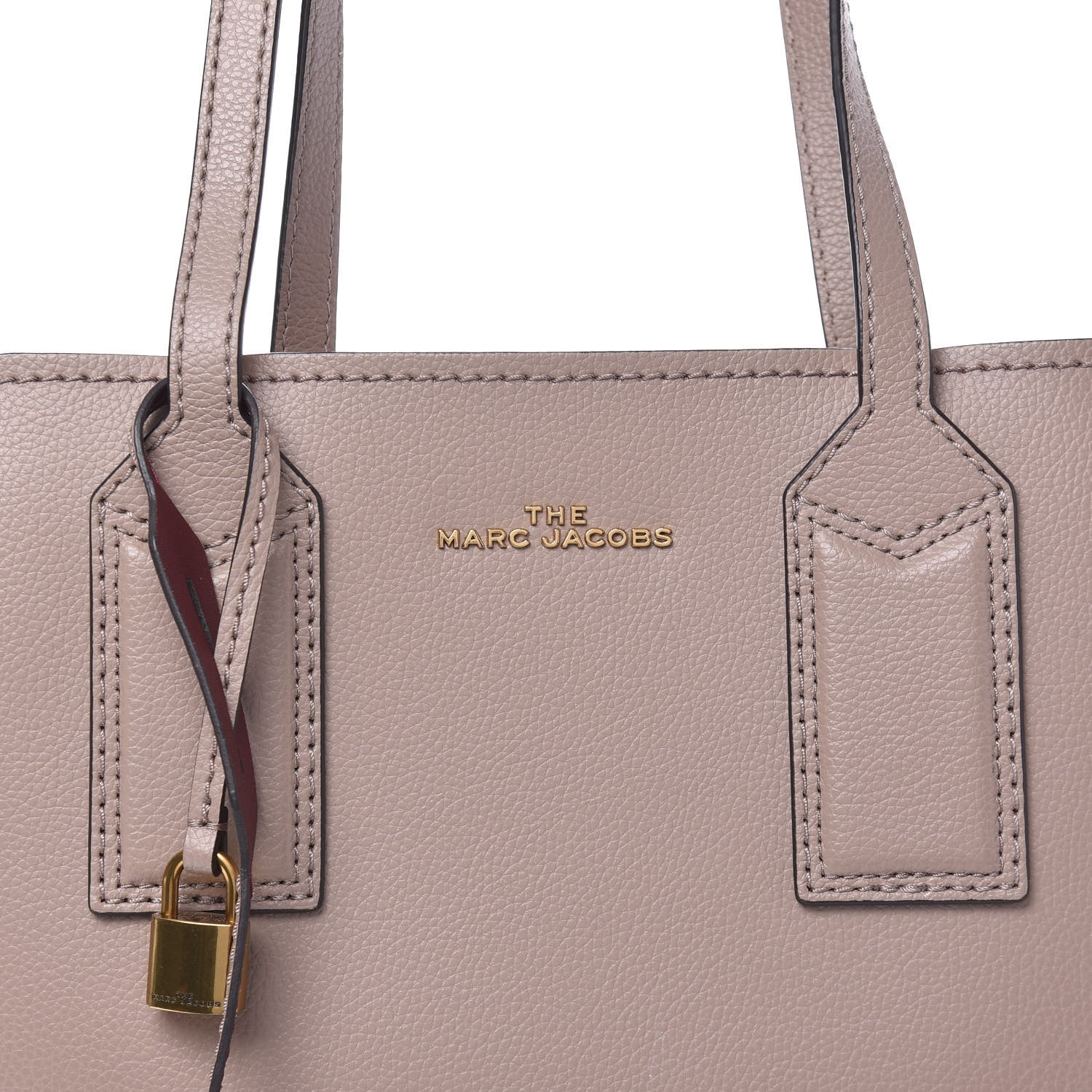 Marc Jacobs Pebbled Calfskin Editor Shopping Tote Beige 14 of 14