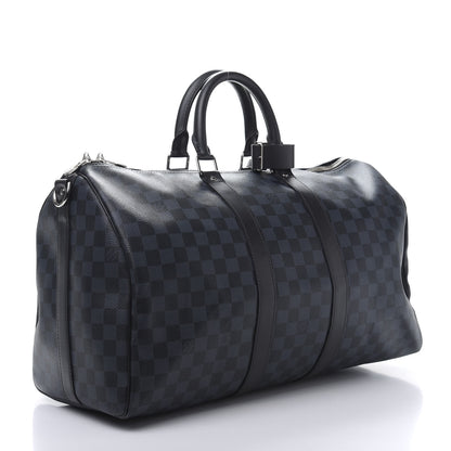 Louis Vuitton Damier Cobalt Keepall Bandouliere 45 2 of 12