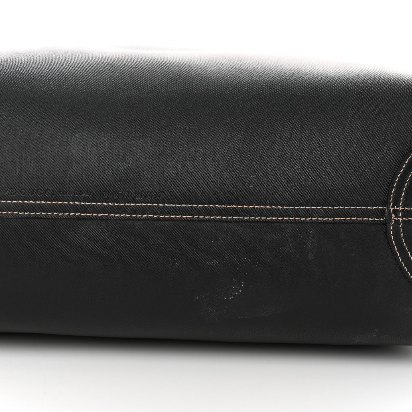 Calfskin GG Supreme Monogram Large Reversible Tote Black