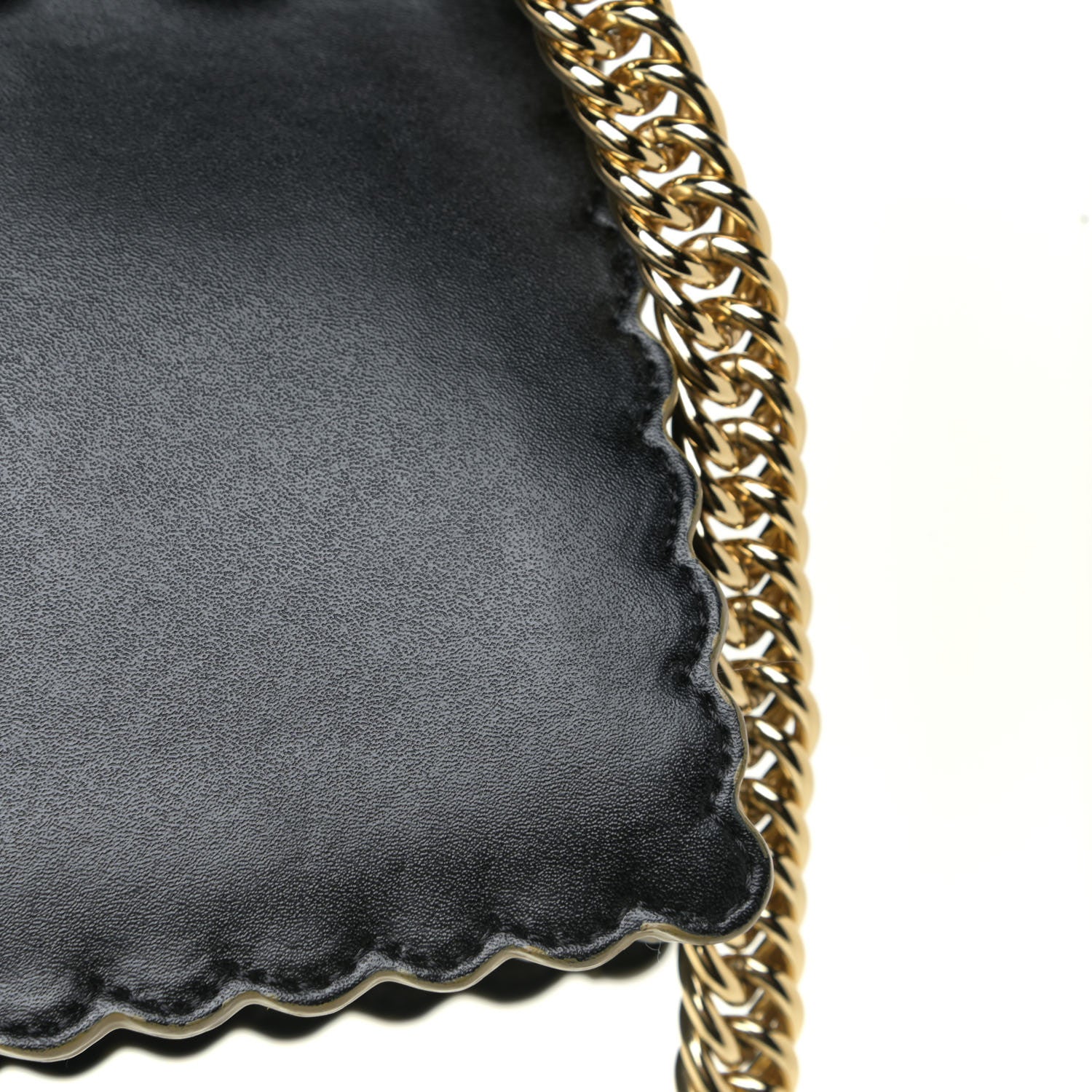 Fendi Vitello Liberty Scalloped Studded Kan I Shoulder Bag Black 18 of 18