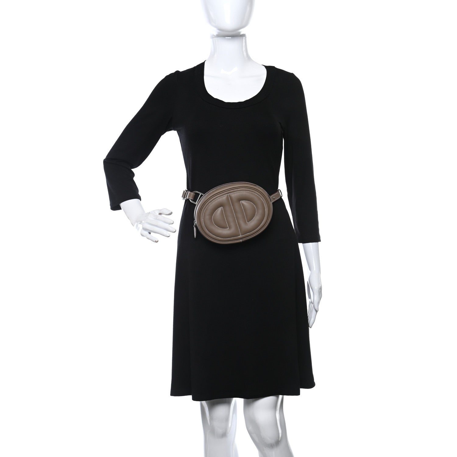 Hermes Swift In-The-Loop Belt Bag Etoupe 2 of 12