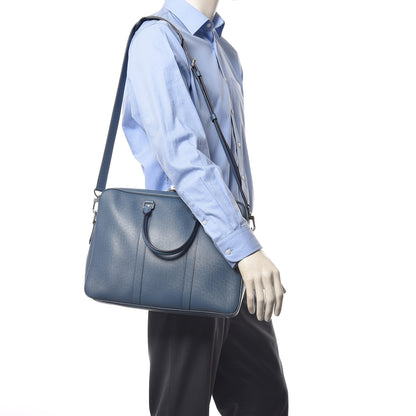 Louis Vuitton Taiga Porte-Documents Voyage PM Ocean 2 of 9