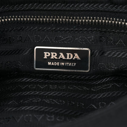 Prada Nylon Saffiano Vela Messenger Bag Black 6 of 10