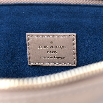 Louis Vuitton Lambskin Embossed Monogram Coussin PM Taupe 8 of 8