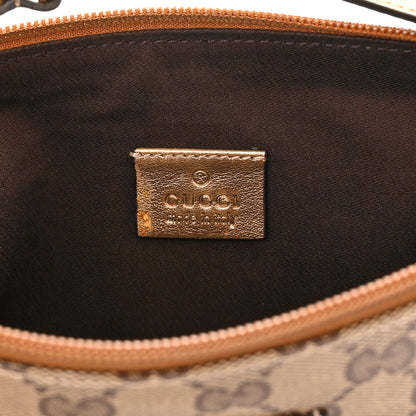 Gucci Crystal Monogram Pretty Boat Pochette Bronze 6 of 10