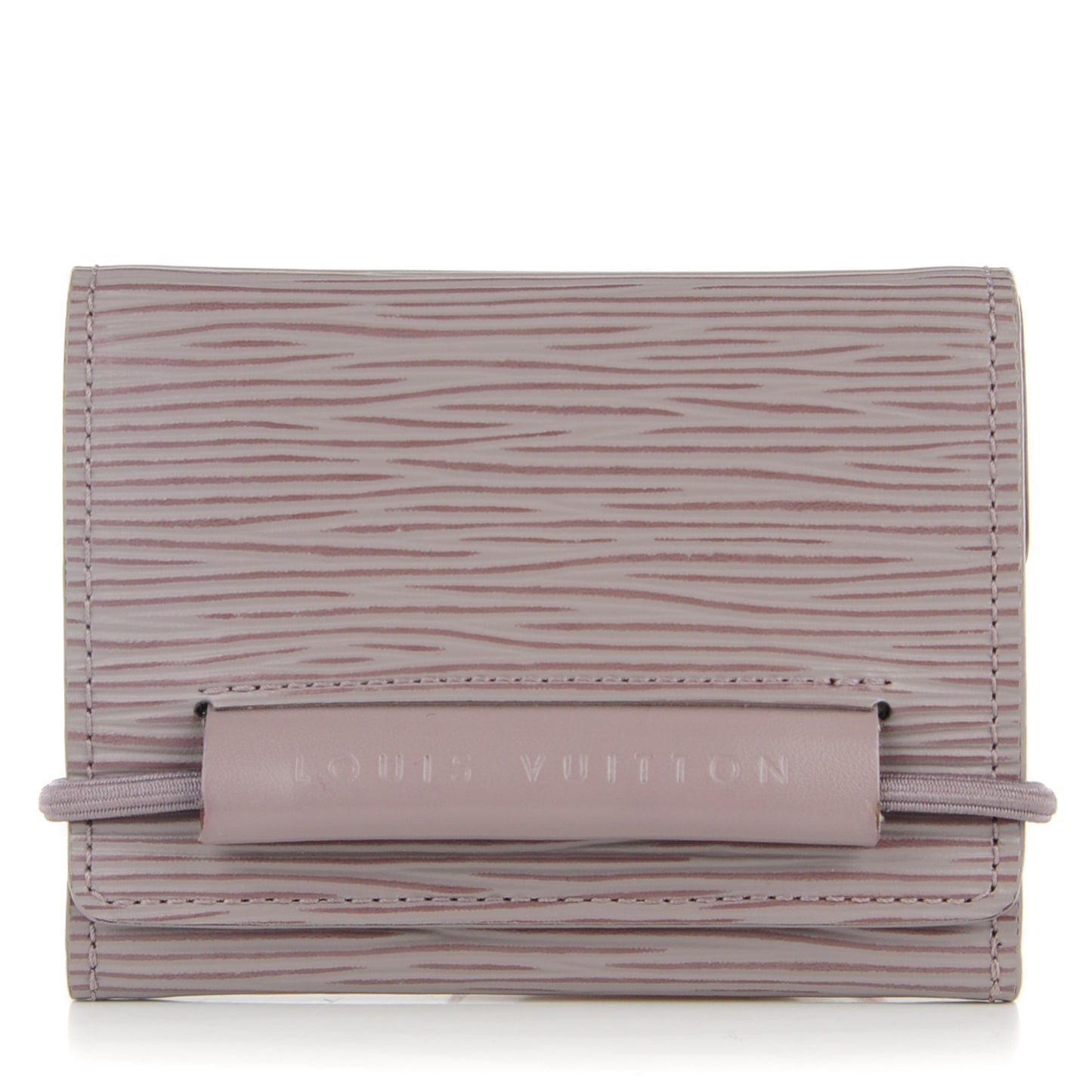 Epi Porte-Monnaie Elastique Wallet Lilac