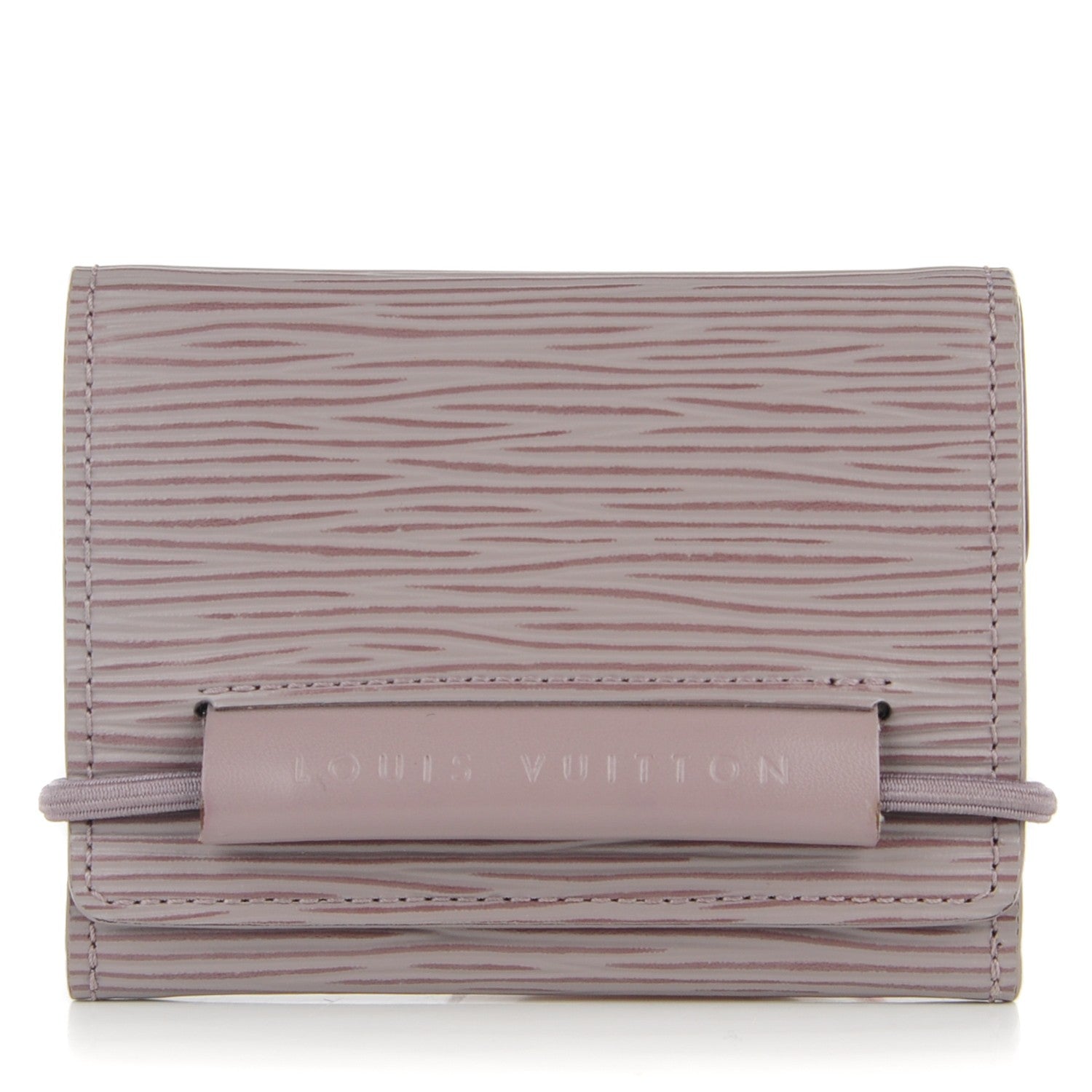 Louis Vuitton Epi Porte-Monnaie Elastique Wallet Lilac 1 of 7