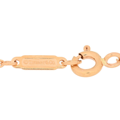 Tiffany 18K Rose Gold T Double Chain Bracelet 3 of 3