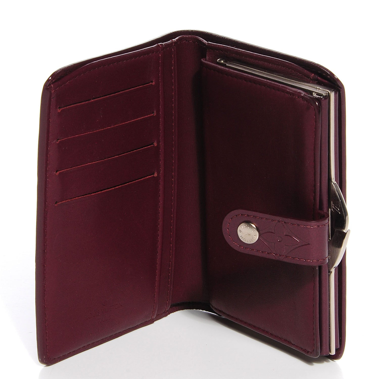 Louis Vuitton Mat French Purse Wallet Violet 4 of 6