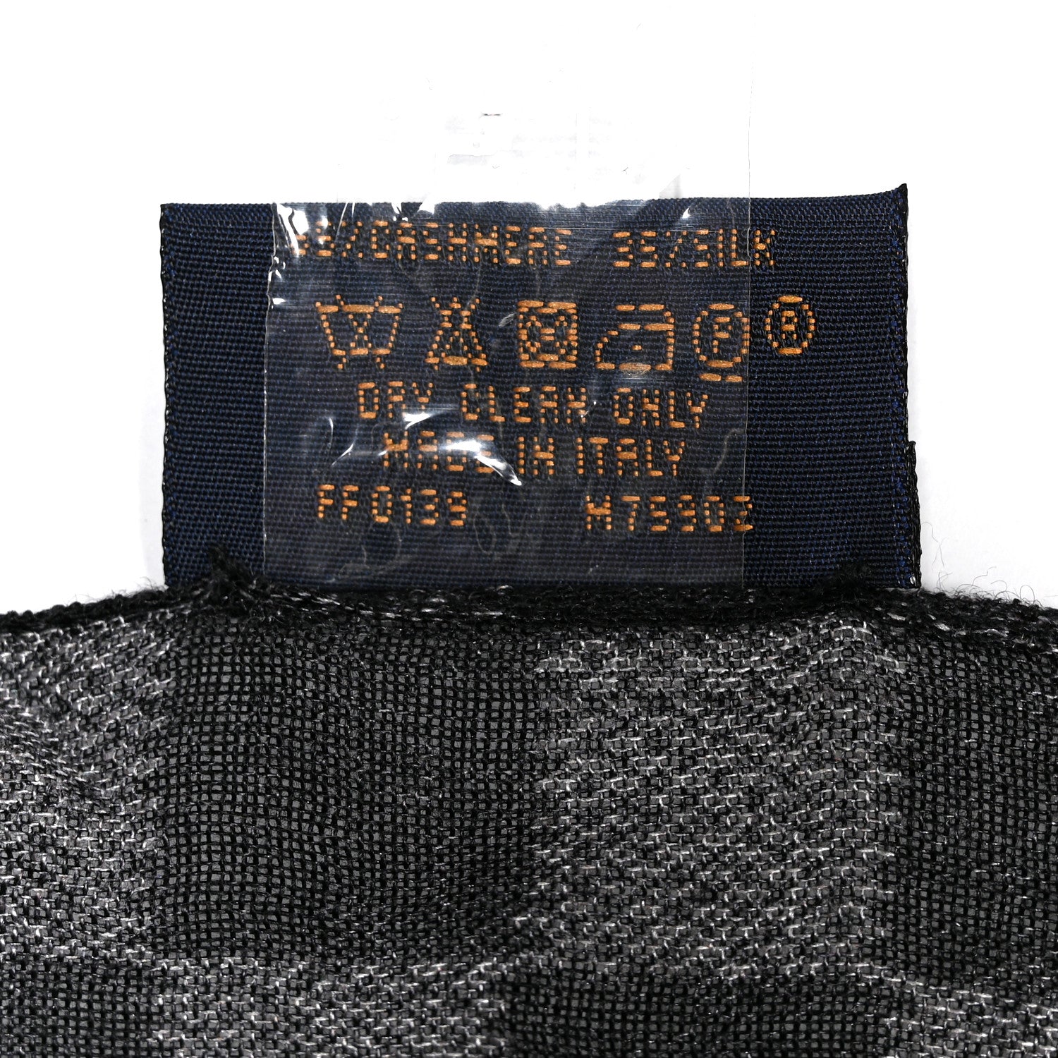 Louis Vuitton Cashmere Silk Damier Graphite World Map Stole 4 of 4
