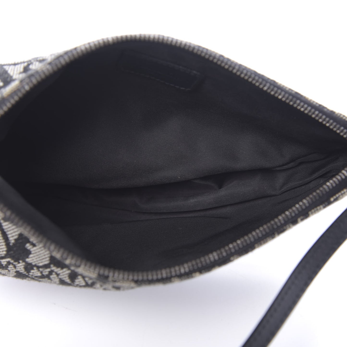 Monogram Mini Saddle Pochette Black