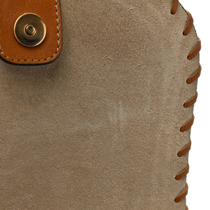 Chloe Calfskin Braided Small Hudson Shoulder Bag Caramel 10 of 10
