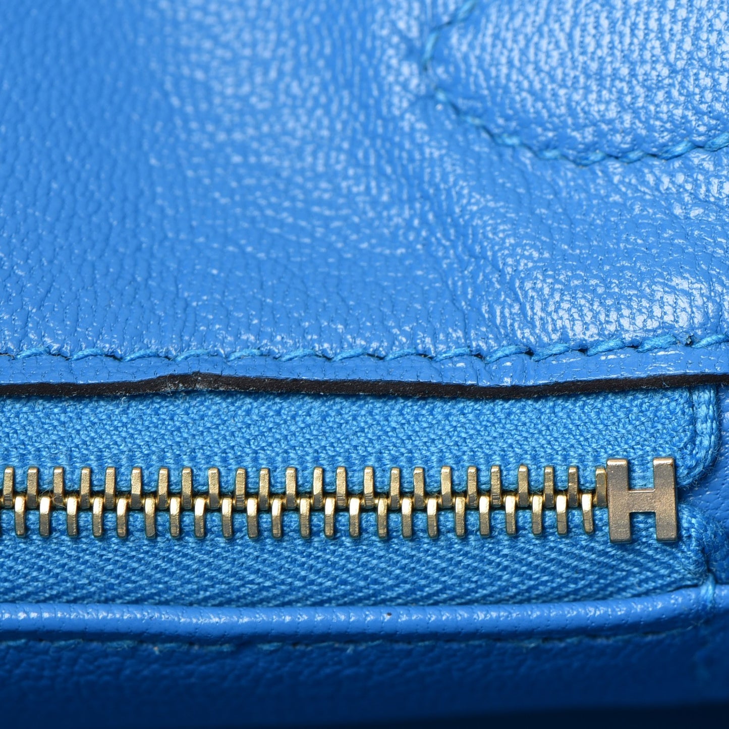 Epsom Birkin 30 Bleu Zanzibar