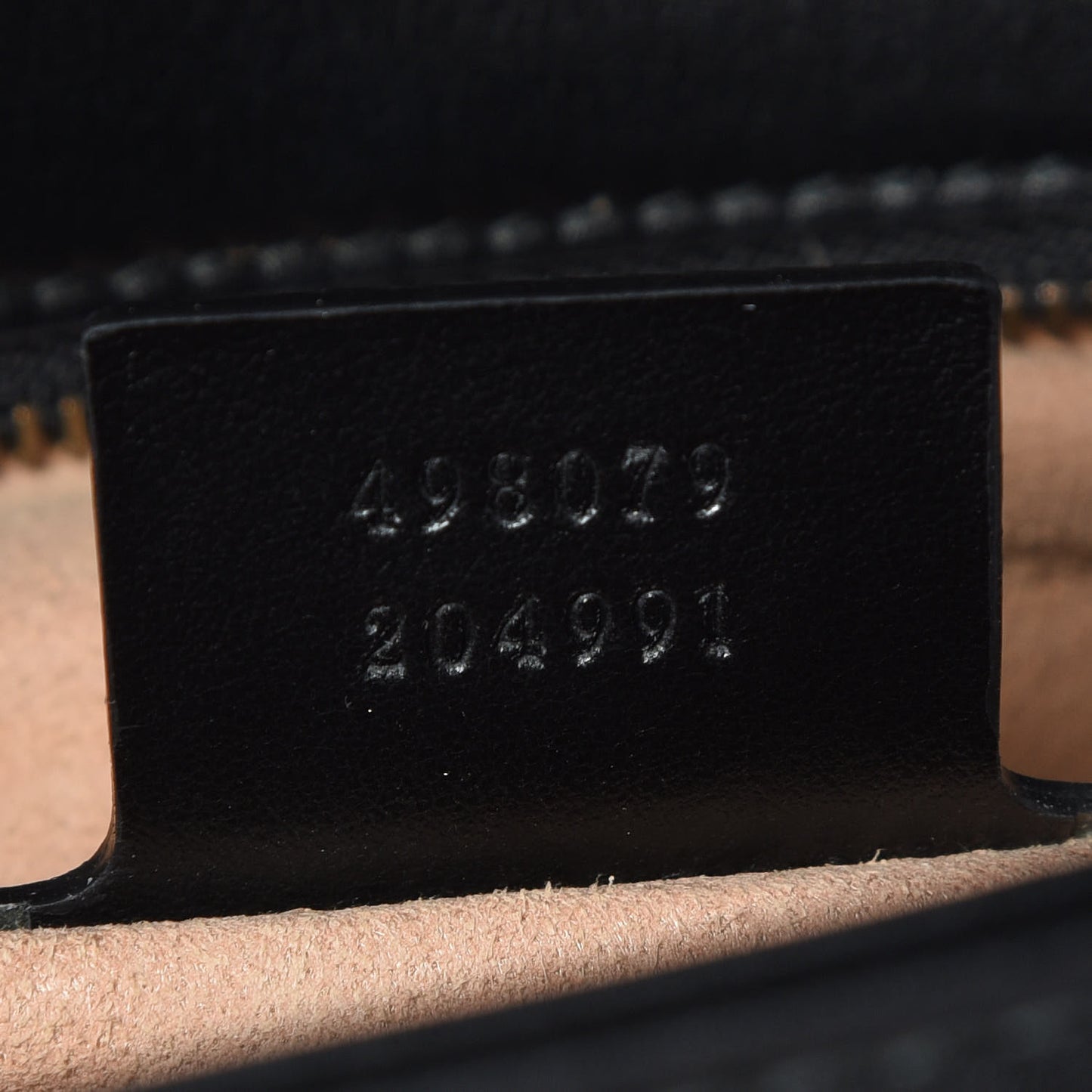Calfskin Matelasse GG Marmont Clutch Black